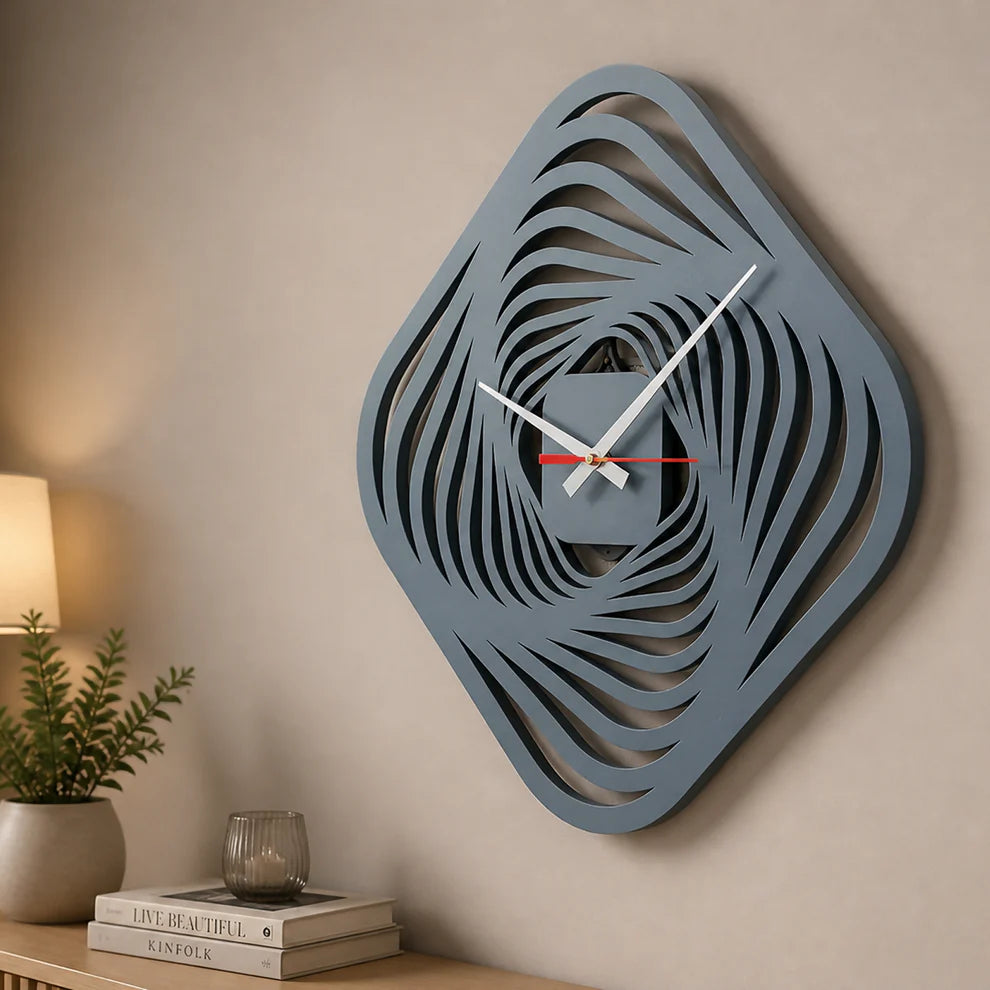 Modern 3D Vortex Wall Clock