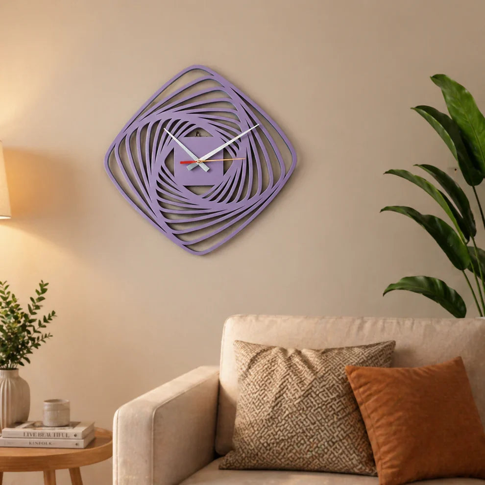 Modern 3D Vortex Wall Clock