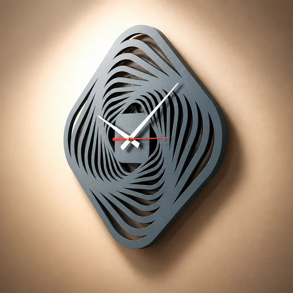 Modern 3D Vortex Wall Clock