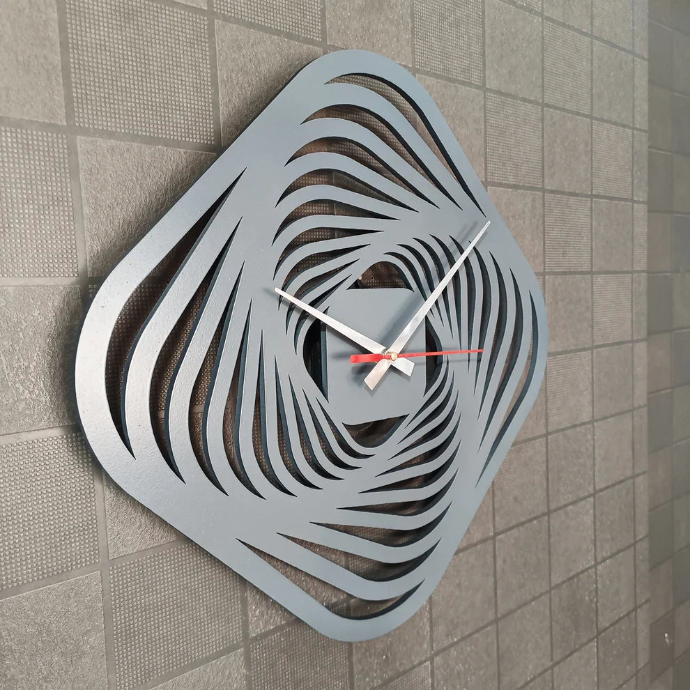 Modern 3D Vortex Wall Clock
