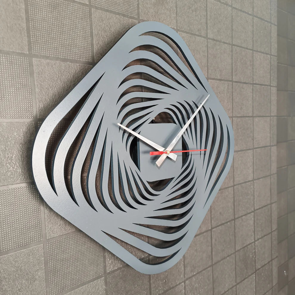 Modern 3D Vortex Wall Clock